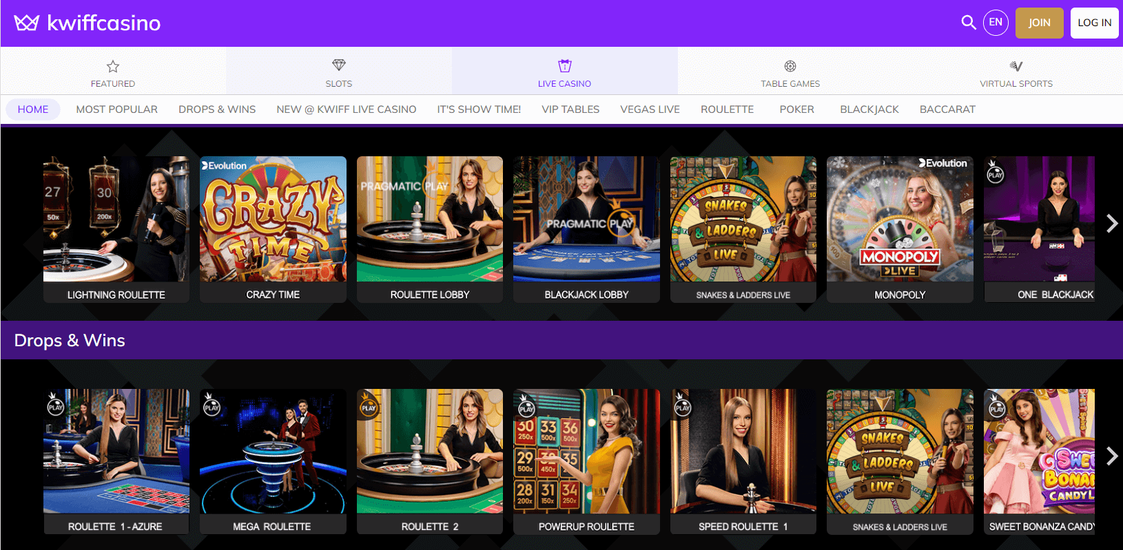 qiff live casino